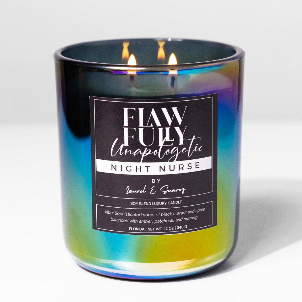 Flawfully Unapologetic - Vendita all'ingrosso Candela in vasetto - Candela di lusso in miscela di soia da infermiera1