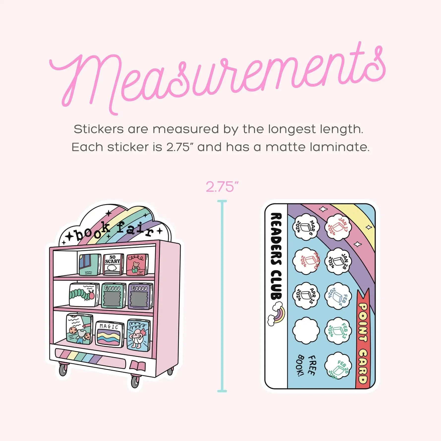 Market by Mari - Wholesale Sticker - Summer Reading Sticker1