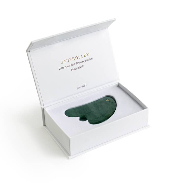 Jade Roller - Venta al por mayor Utensilio Gua Sha - The Gua Sha Jade - Piedra de masaje facial