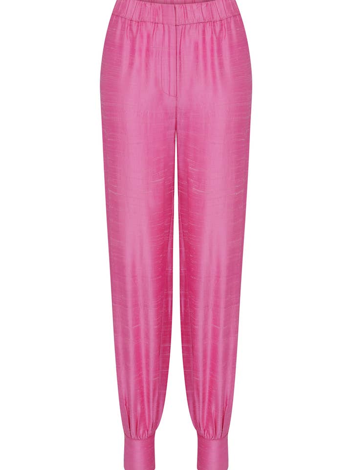 Pantaloni Lauret in seta per la vendita all'ingrosso da parte di NAZLI CEREN