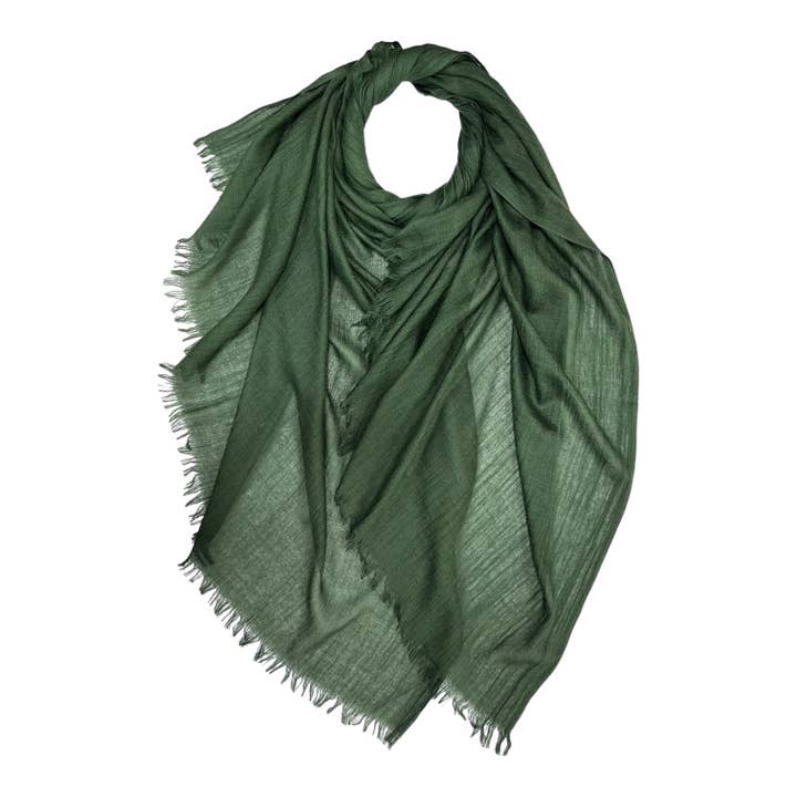 Lili Scarves (US Duty Free) – wholesale Scarf – Women's – Cotton Modal Blend Plain Scarf - 49 colours18