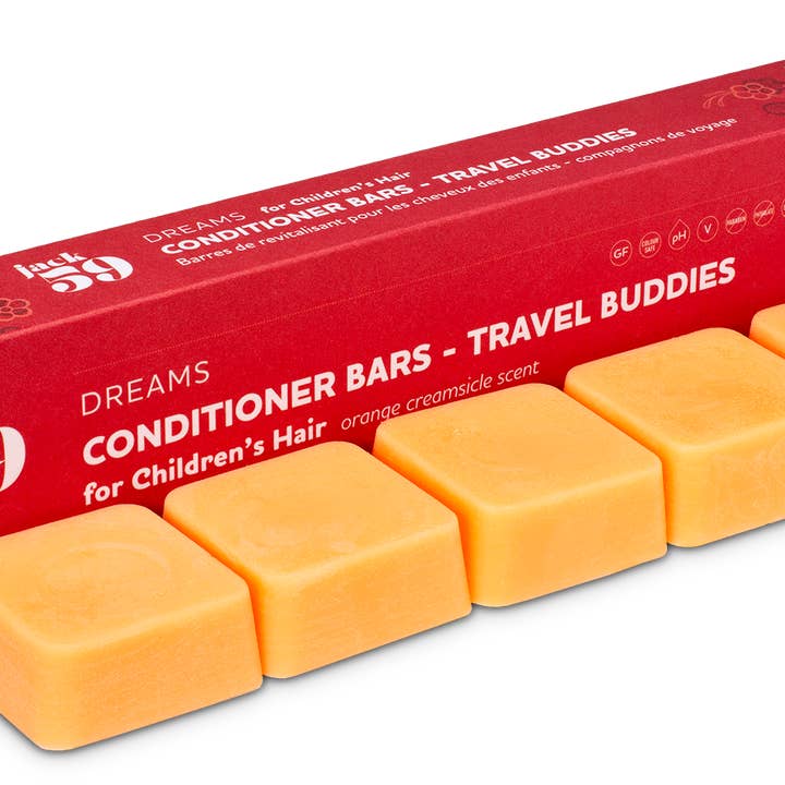 Jack59 Inc. - Wholesale Hair Conditioner - Travel Buddies Conditioner - Refill (5 Pack)