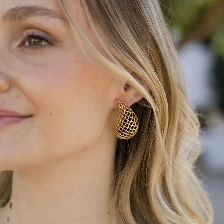 ACUS - Wholesale Dangle Earrings - Semi Lattice Earrings1