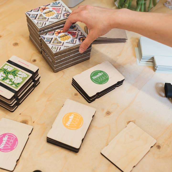 Studio Wald - UK Made - Wholesale DIY Craft Kit - Pocket Flower Press - Teasel6