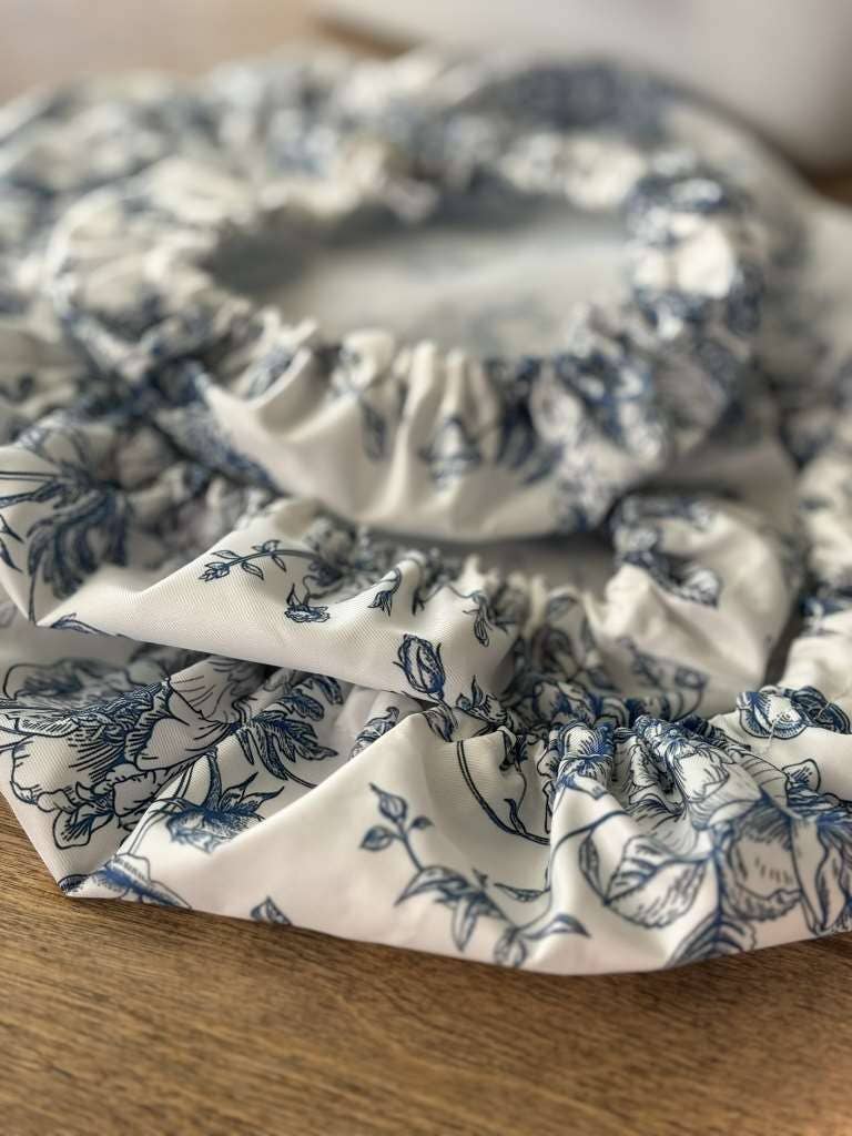 Kit Carson Accessories - Wholesale Food Storage Wrap/Bag - Dish covers - Blue Transferware 7 to15" & 9X13 Casserole pan2