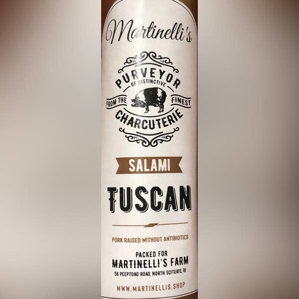 Charcuterie - Salami - Tuscan for wholesale by Martinelli’s Farm and Charcuterie