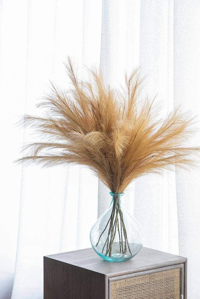 A&B Home Group Inc. - Wholesale Artificial Plant - 8x1x31.5"H 3pc/Bag Taupe Pampas Grass Bouquet7