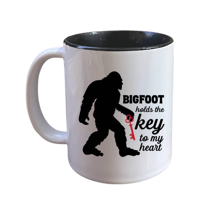 Big Foot Holds Key Mug for wholesale by Nessa & Kenna Boutique