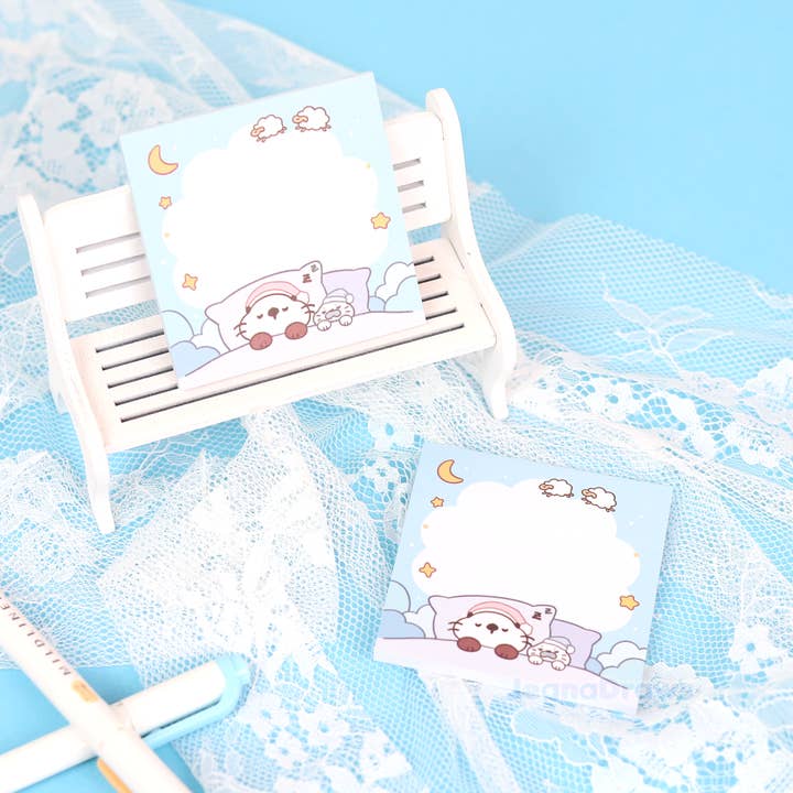 Sleep Lakko Sticky Note Pad for wholesale by JeanaDraws