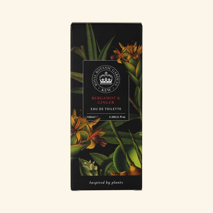Kew Gardens Bergamot and Ginger Eau de Toilette for wholesale by The English Soap Company