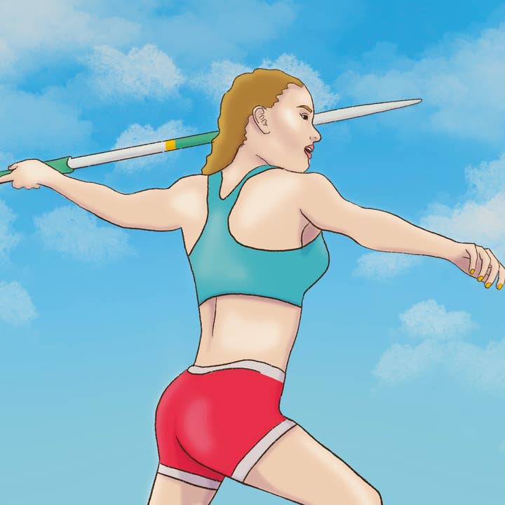 Sport Postcard Athletics Postcard SP0010 for wholesale by Sportpostcards