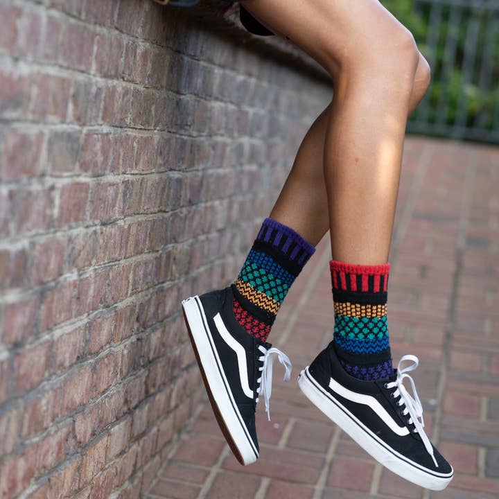 Solmate Socks - Wholesale Socks - Unisex - Gemstone Crew Socks | Eco-Friendly & Made in the USA6