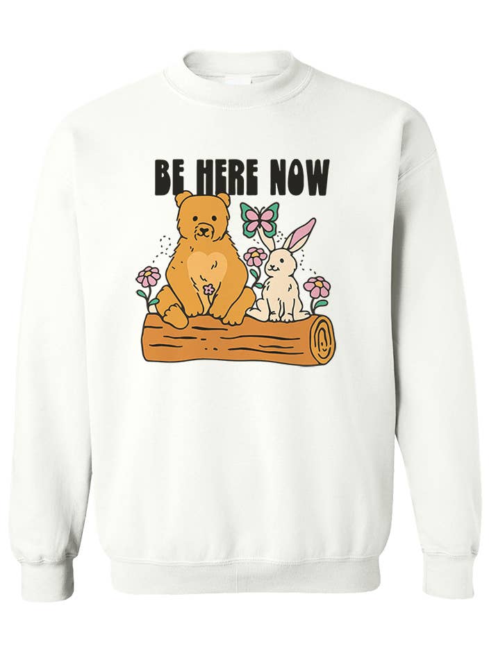 Be Here Now - Sweatshirt voor wholesale door Self-Care Is For Everyone