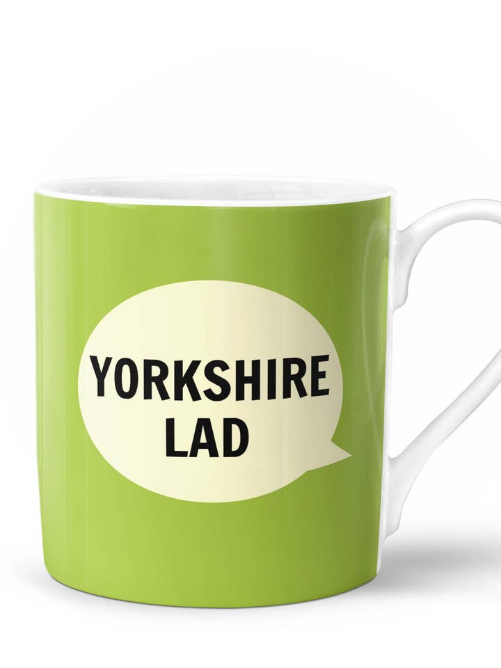 Yorkshire Lad Bone China Mug for wholesale by Dialectable