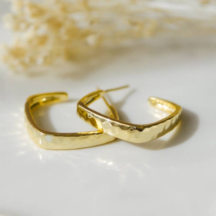 Tetra Hoops for wholesale by Glee Jewelry