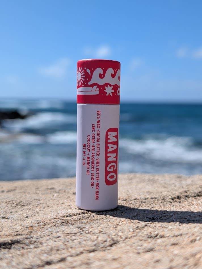 Koloa Farms - Wholesale Lip Balm - SPF 15+ Mango Lip Balm - Zero Waste  - Bee's wax1