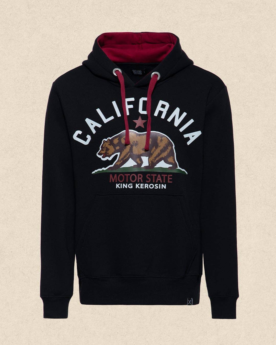 KING KEROSIN – wholesale Hoodie – Men's – Hoodie "California Motor State"9