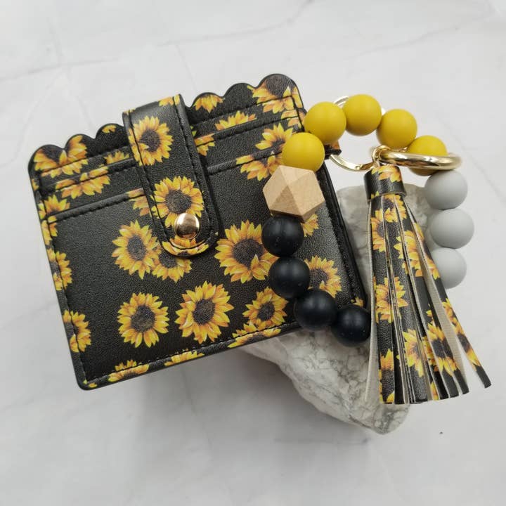 The Pretty Jewellery - Wholesale Keychain Bracelet - Card Holder And Key Chain Silicone Bead Bracelet