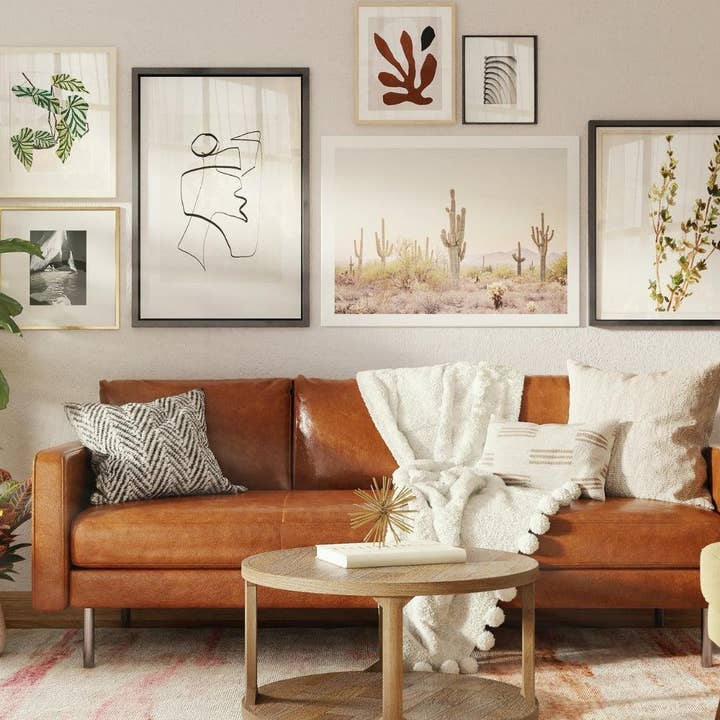 Modern Memory Design Picture Frames - Vente Cadres photos - Cadre photo en bambou doré 24x36 Galerie de cadres 24 x 366