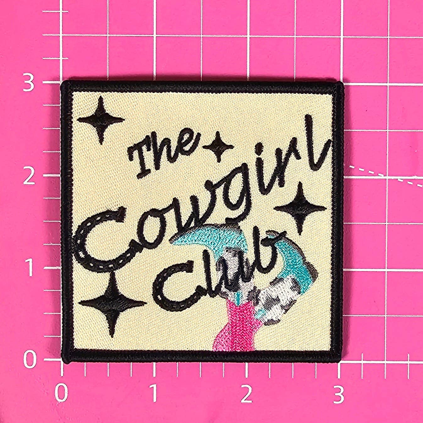 Scratch Decor - Wholesale Patch - Cowgirl Club Boots Embroidery Iron On Patch1