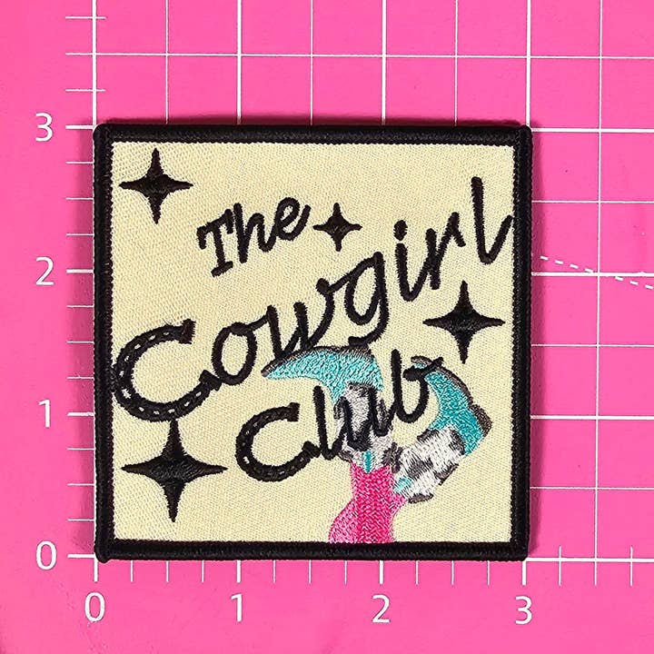 Scratch Decor - Wholesale Patch - Cowgirl Club Boots Embroidery Iron On Patch1
