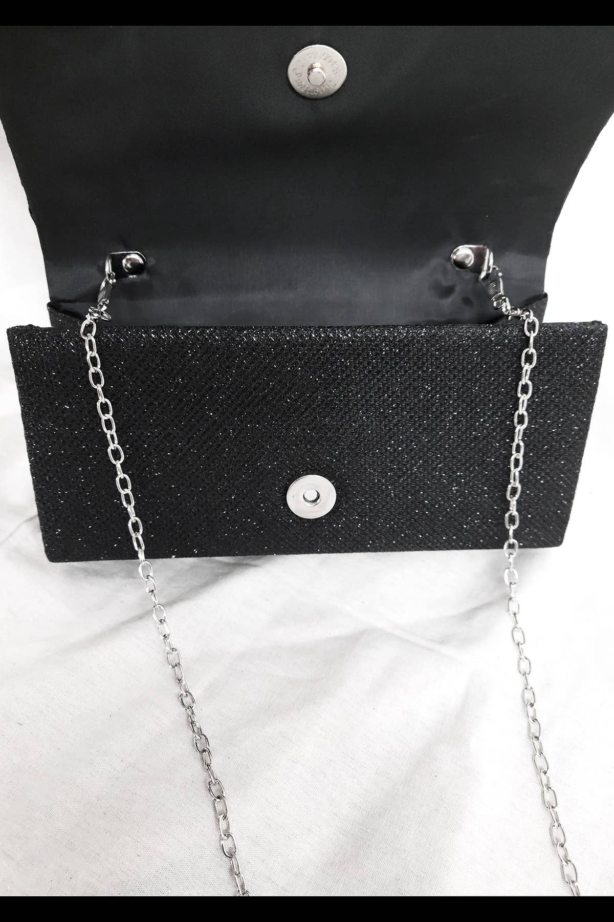 Chicas - Wholesale Clutch Bag - Women's - Sparkling evening bag with adjustable chain FB72688