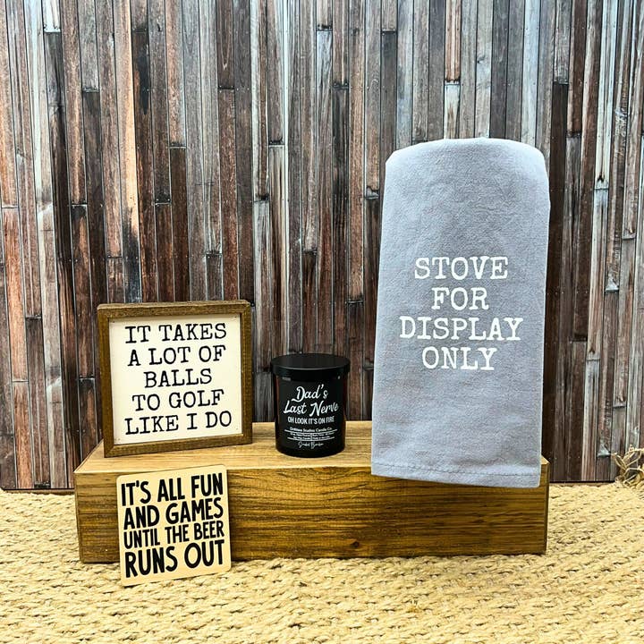 Driftless Studios - Wholesale Jar/Filled Candle - Dads Last Nerve - Fathers Day Gifts Candles - Soy Wax Candle