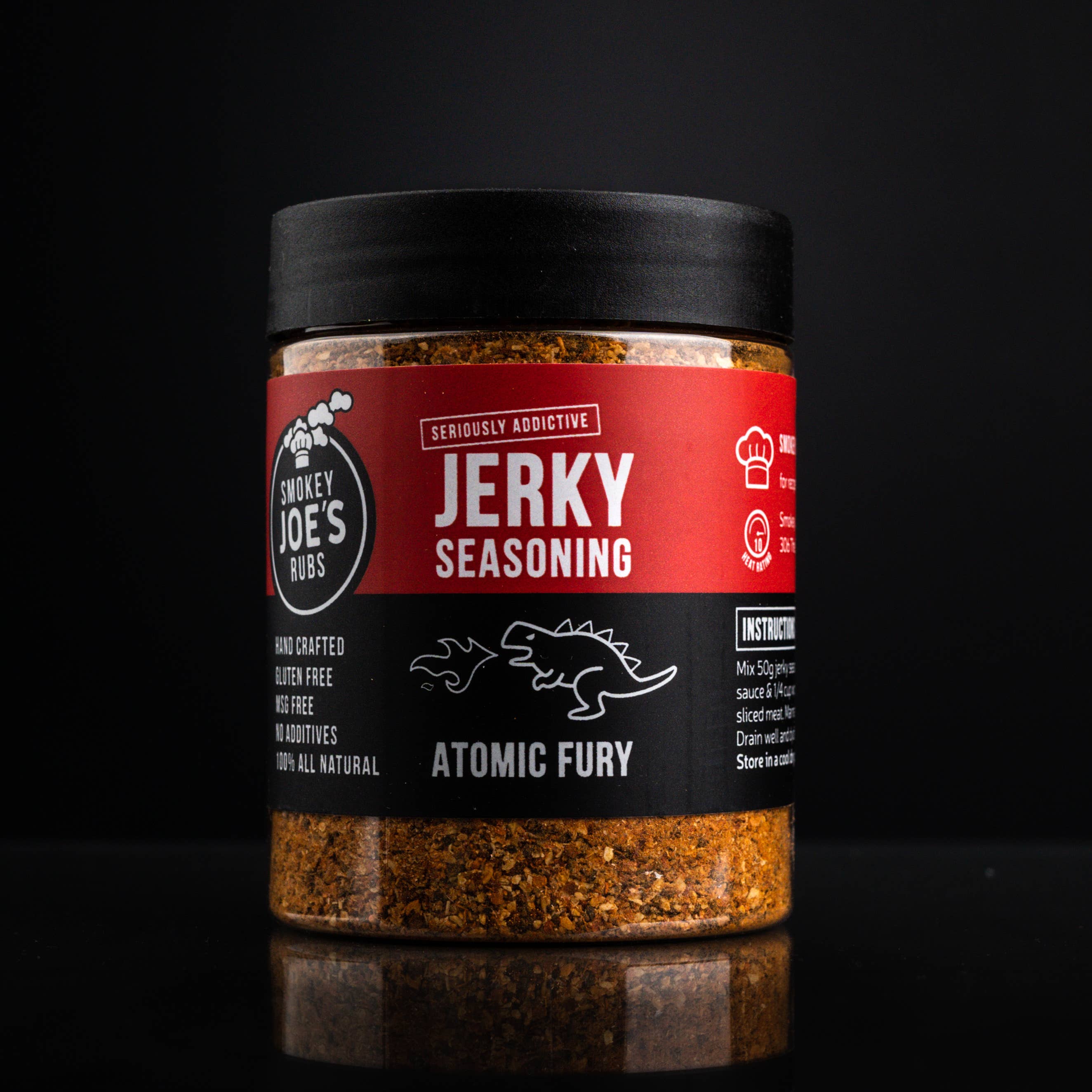 Smokey Joe’s Rubs - Wholesale Dried spice mix - Atomic Fury Jerky Seasoning
