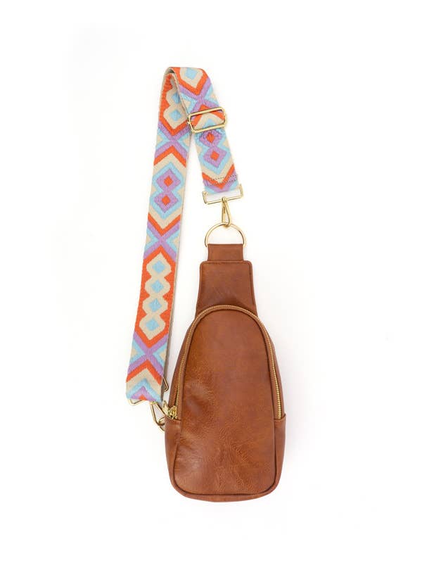 The Atlas | Zippered Sling Bag- Pick Your Strap for wholesale by Babs + Birdie