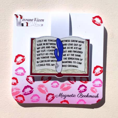 Segnalibro magnetico erotico, regalo erotico per la vendita all'ingrosso da parte di Vivrant Vixen