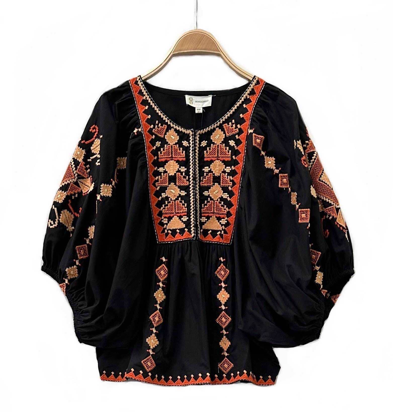 SWEET MAGIC MODA Y COMPLEMENTOS - Wholesale Blouse - Women's - EMBROIDERED COTTON BLOUSE0