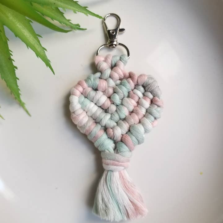 MERMAID HEART KEYRING for wholesale by ARTESANIA
