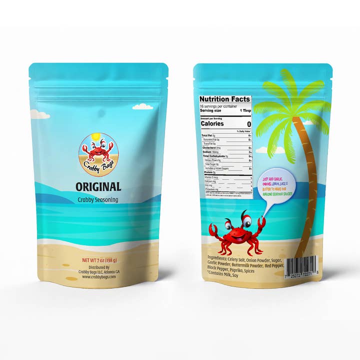 Original Crabby Seasoning for wholesale by Crabby Bags Wholesale Shopping