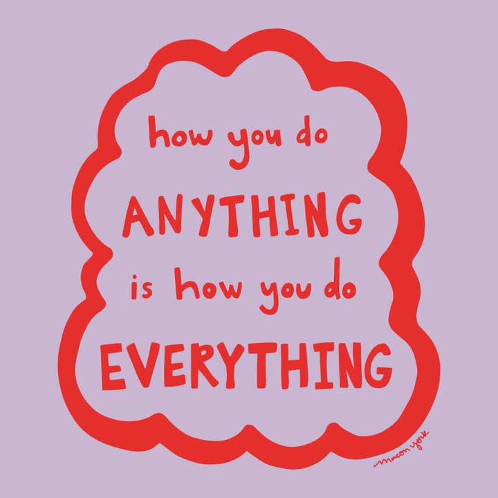 Vinyl Sticker: How You Do Anything for wholesale by Macon York Press