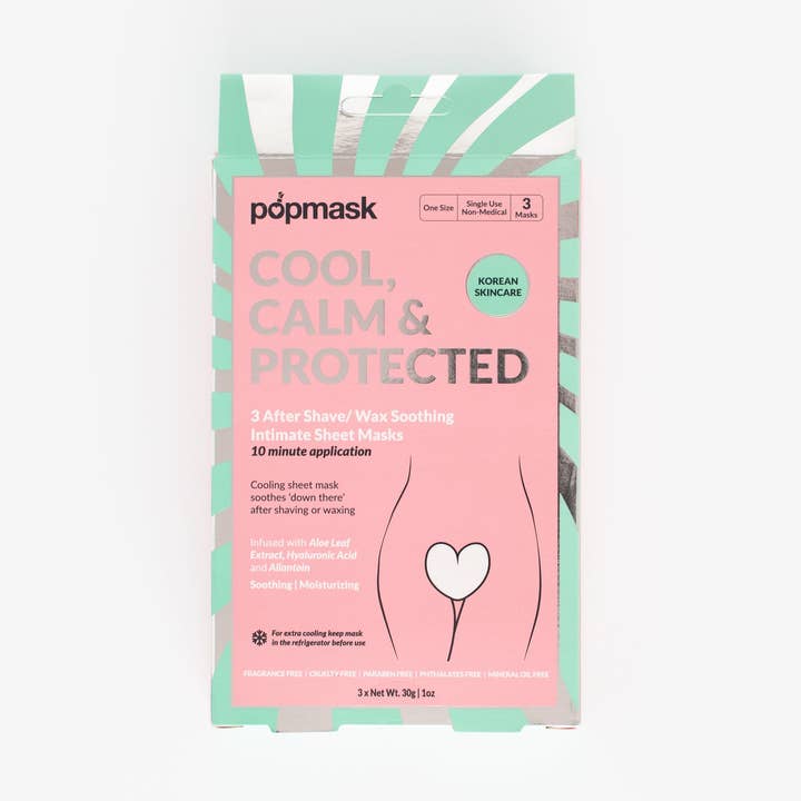 Cool, Calm & Protected Sheet Mask for wholesale by Popmask London