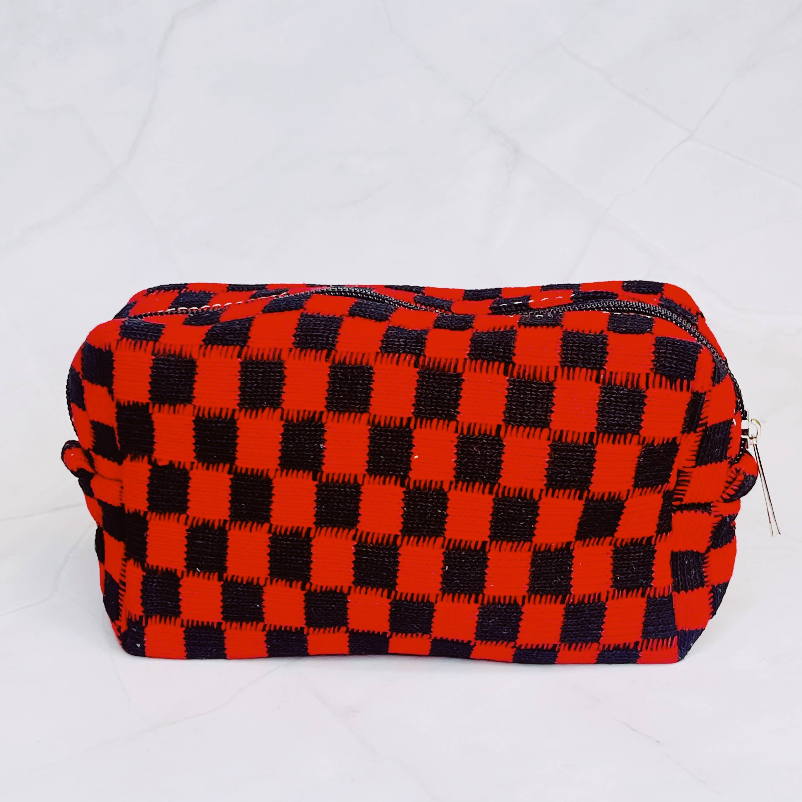 Ellison+Young - Wholesale Makeup/Cosmetic Bag - Check Yourself Cosmetic Bag15