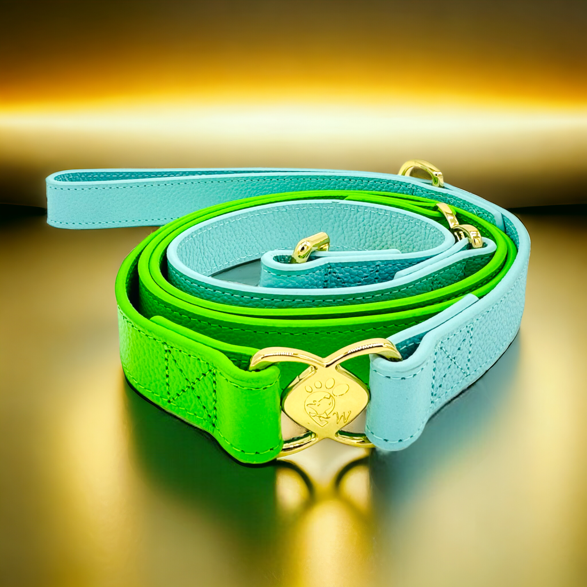 PupWiser - Wholesale Pet Leash - Dog - PupWiser Handmade Leather Dog Leash V24