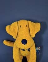 MAÏLOU TRADITION - Vendita all'ingrosso Peluche - Bambini e neonati - LES POP - Il cane Toctoc - Ocra - 40 cm2