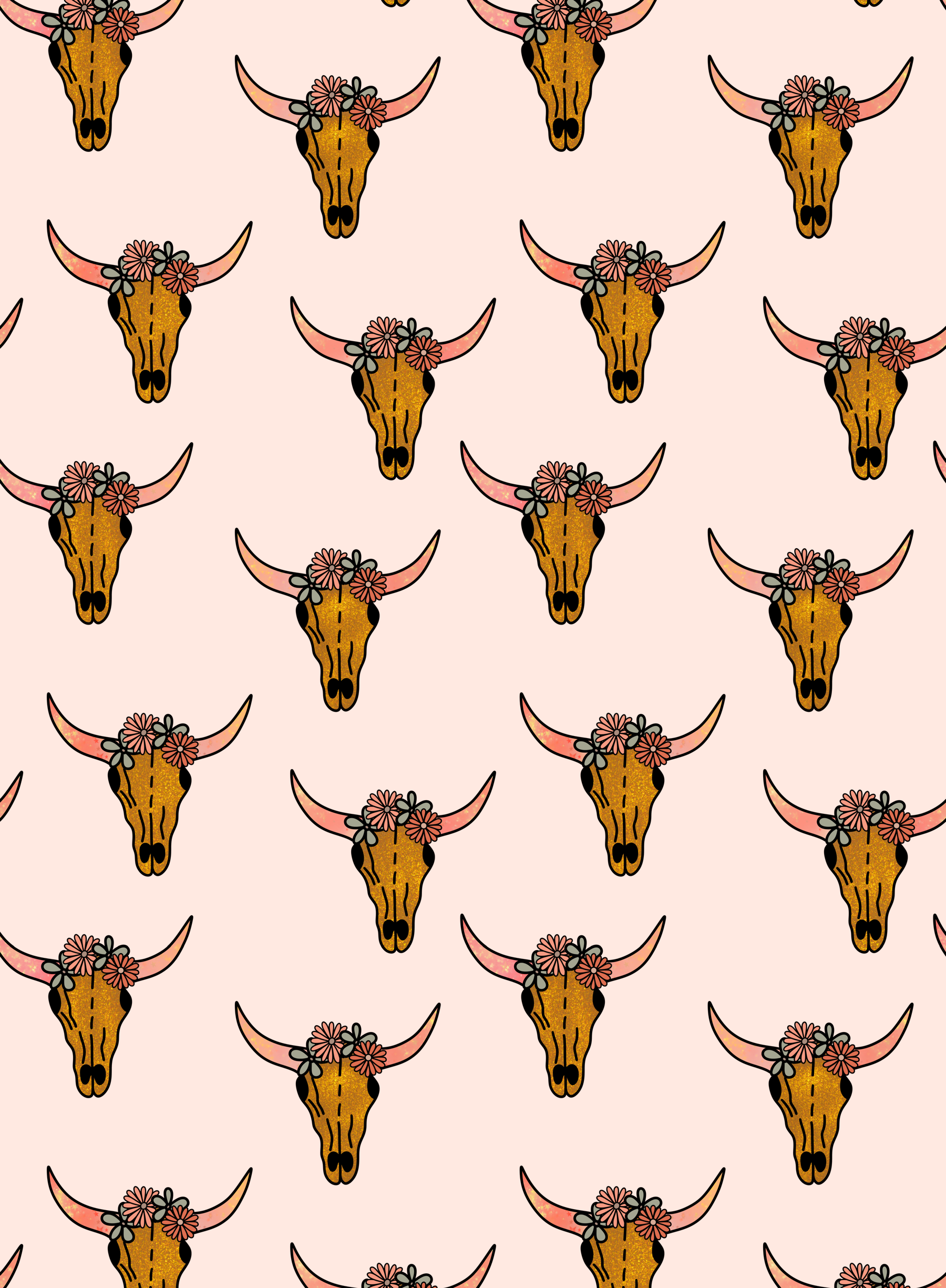 MarissaDDesigns - Wholesale Phone Wallet - Women's - Western Pattern Phone Wallet Card Holder , Cowhide Pattern12