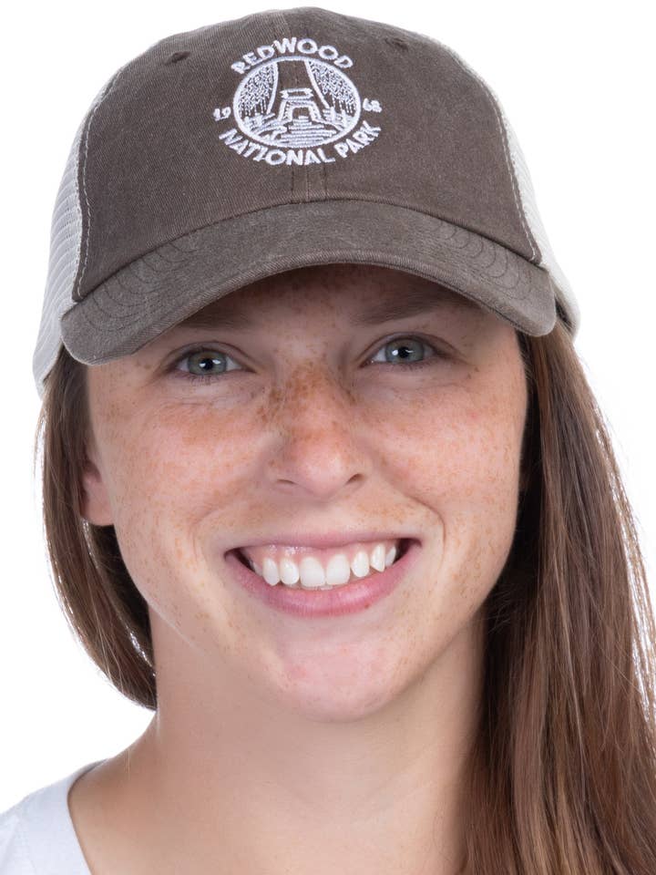 Redwood National Park est. 1968 | California Hiking Baseball Dad Hat for Men Women for wholesale by Ann Arbor Tees