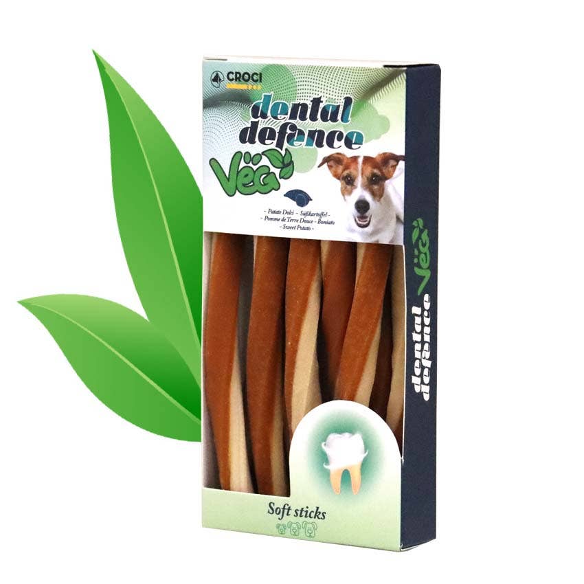Croci - Wholesale Pet Bone/Rawhide - Dog - Vegetable dog snack - Stick Dental Defence Veg3
