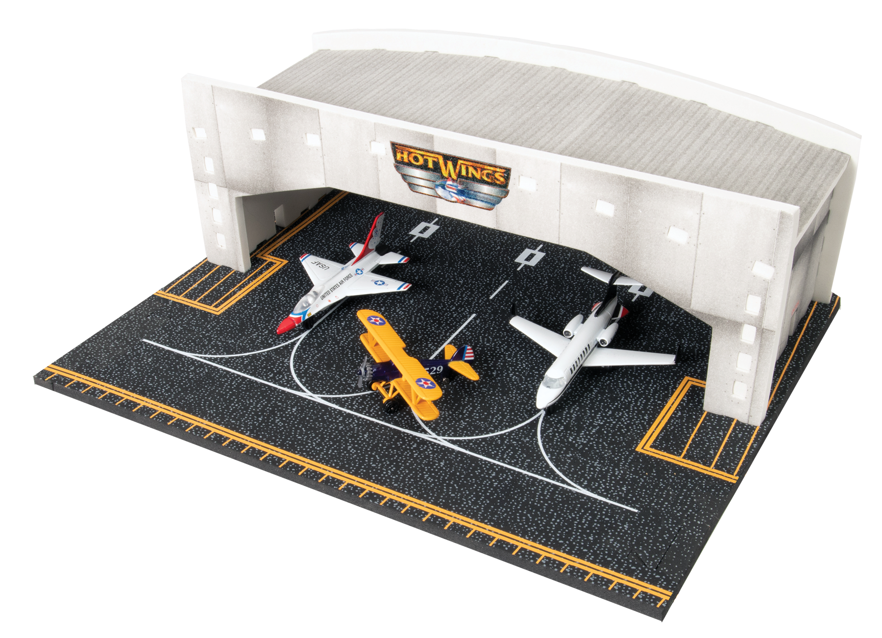 Just Think Toys - Wholesale Toy Set - Kids - Hot Wings Hangar0