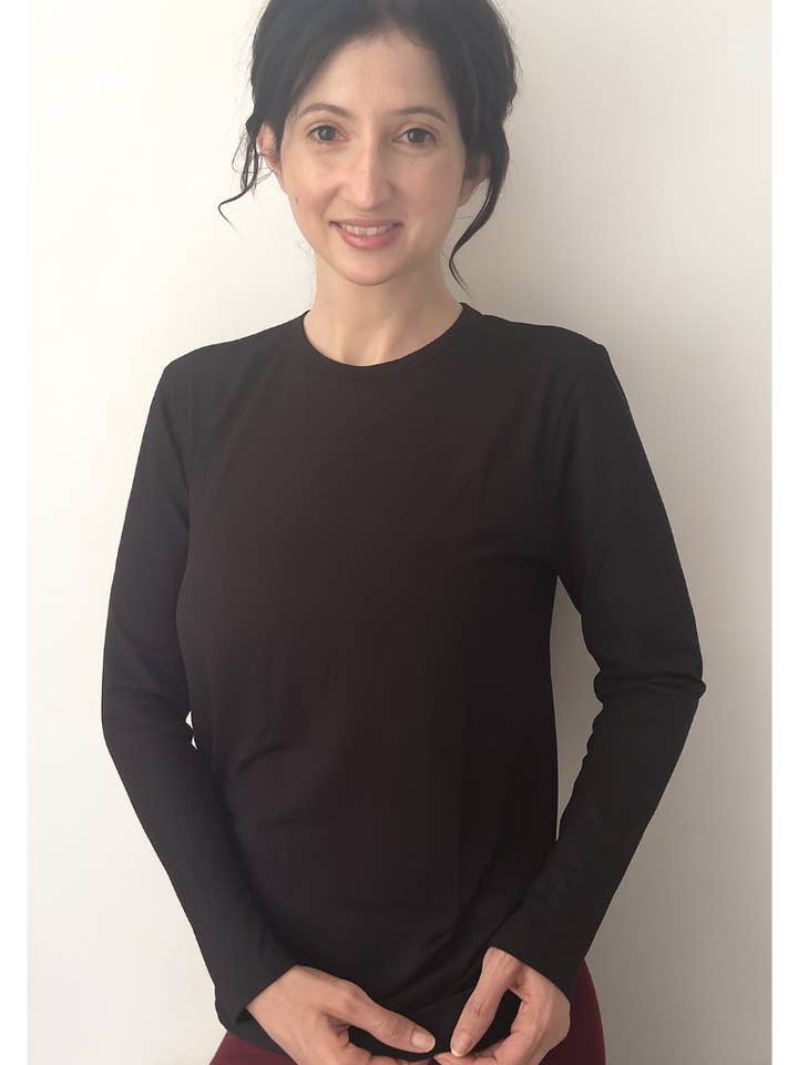 Adult Fidget-T Long-Sleeved-Black for wholesale by Comfa