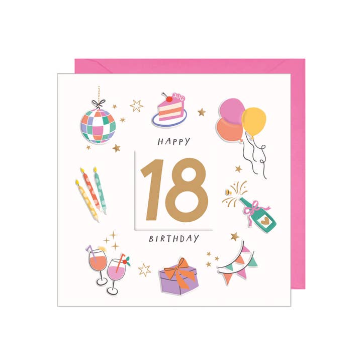 Happy Birthday - 18 for wholesale by Rosanna Rossi