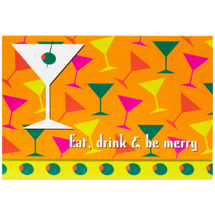 Festive Martinis - CLOSEOUT for wholesale by Jillson & Roberts