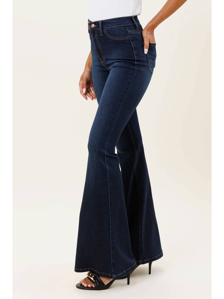 Vibrant M.i.U - Wholesale Jeans - Women's - SLIM FLARE - Smooth & Stretchy4