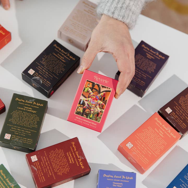 Reverie Puzzles - Wholesale Advent Calendar - Christmas Around The World Puzzle Advent Calendar5