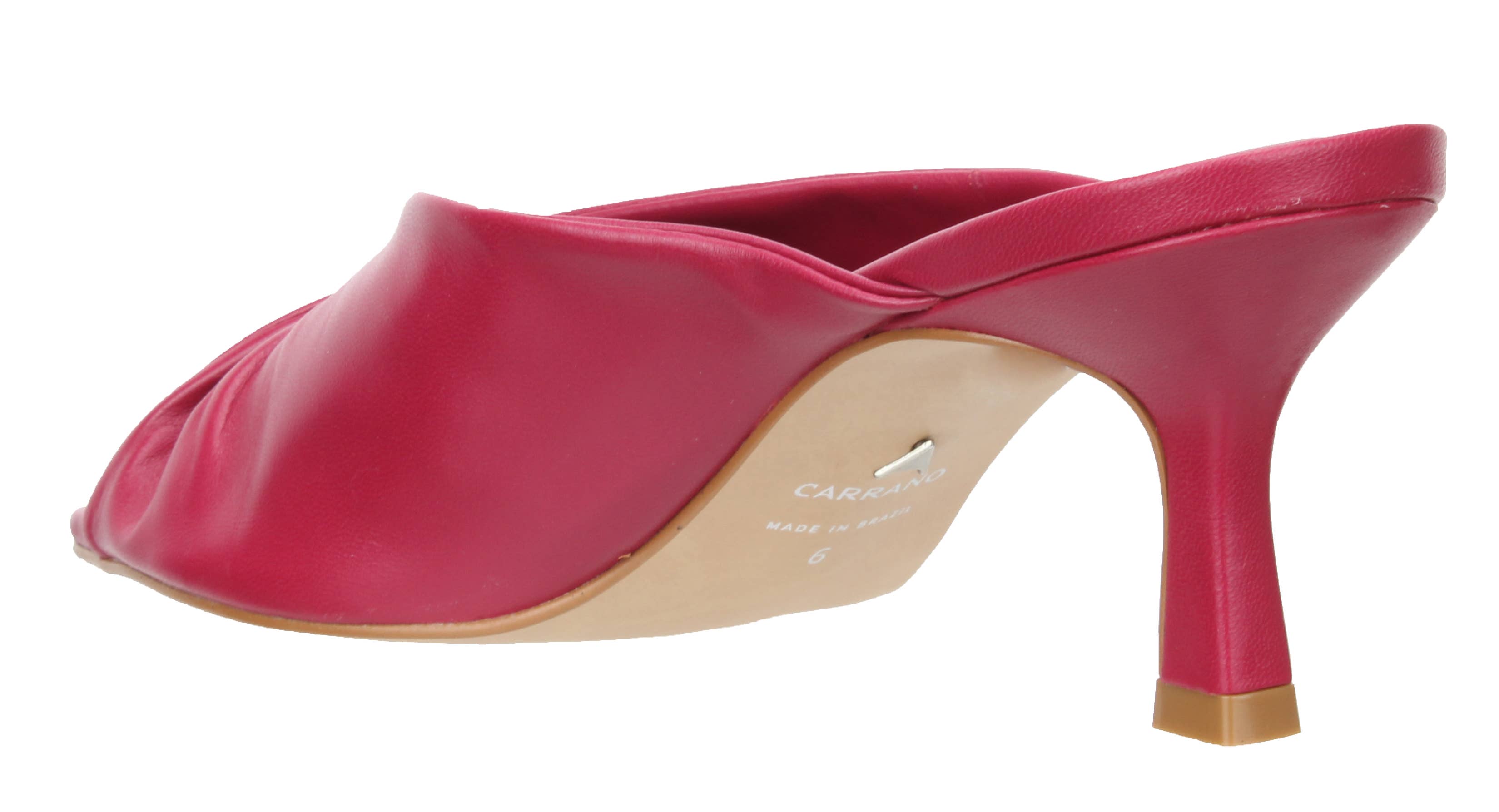 Carrano - Wholesale Low Heels - Women's - Sage - Leather Slide Sandal 322002F13