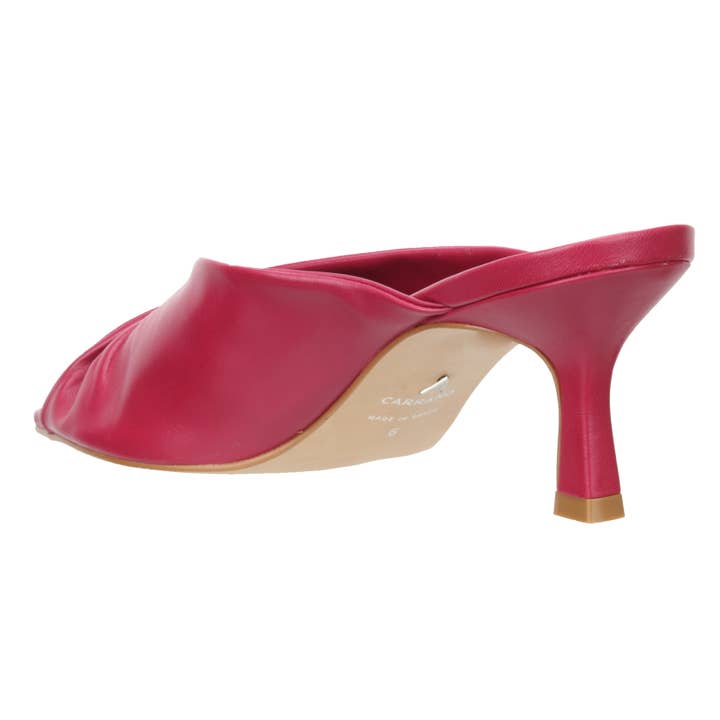 Carrano - Wholesale Low Heels - Women's - Sage - Leather Slide Sandal 322002F13