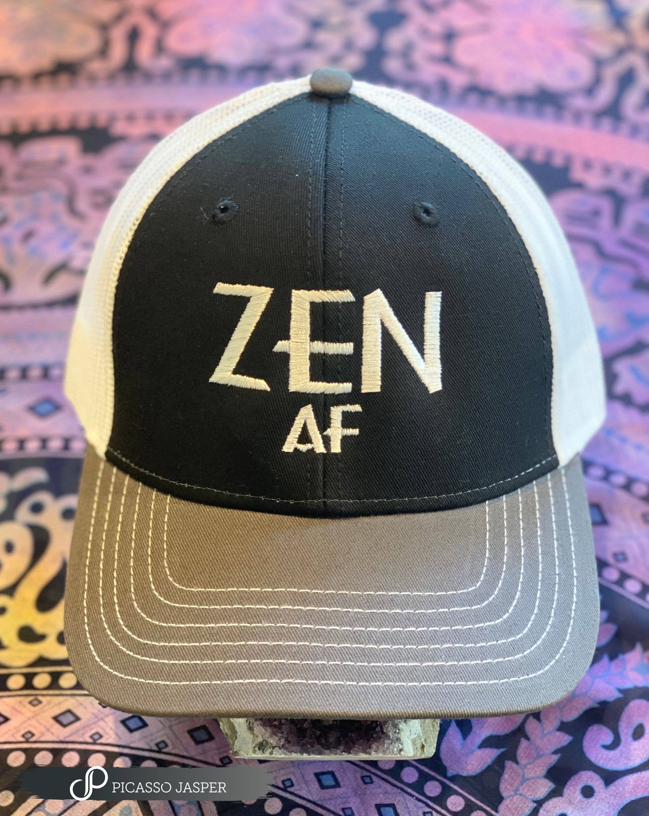 Picasso Jasper - Wholesale Trucker Hat - Women's - Zen AF, Hat!1